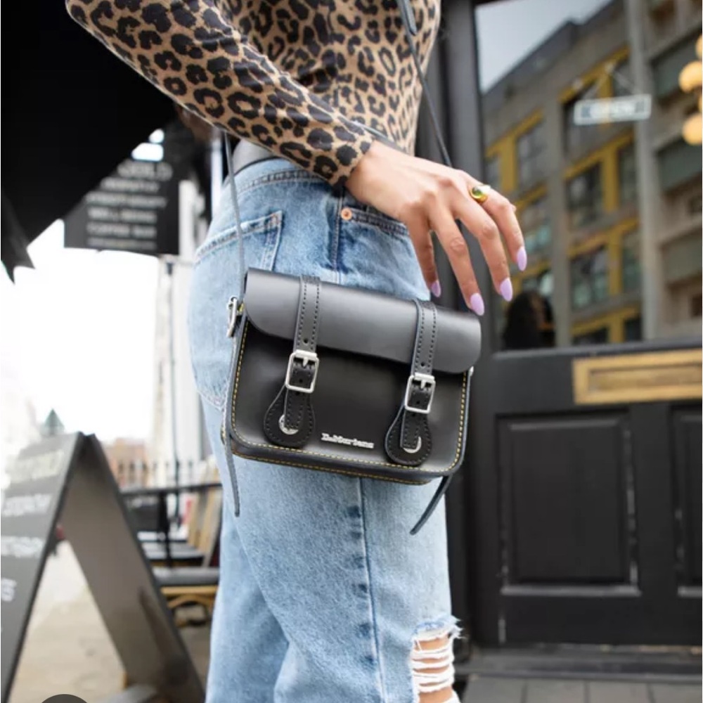 Dr. Martens Black Mini Satchel Bag